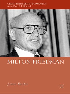 cover image of Milton Friedman